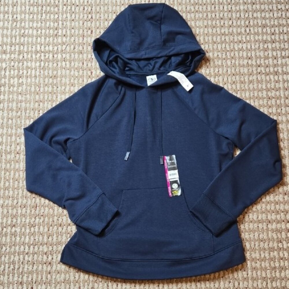 Super Soft XS 0 - 2 Hoodie Sweater Sweatshirt Blue Long Sleeve Top